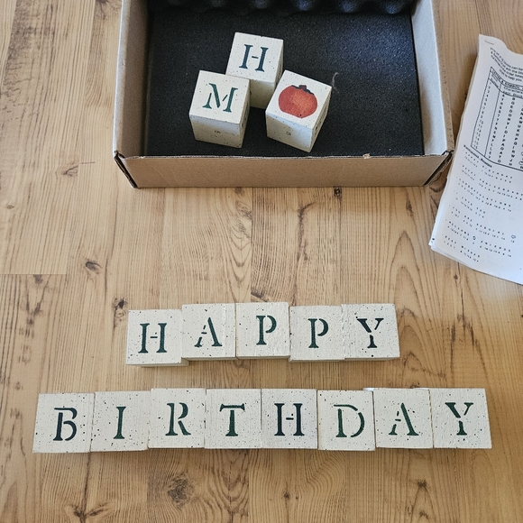 Handmade Wooden Blocks For Decorative Sayings - Picture 2 of 8